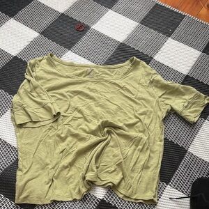 Women's Light Green Top